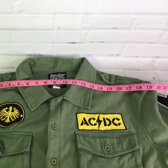 AC/DC Dirty Deeds Done Dirt Cheap Shirt Jacket - Picture 4 of 9